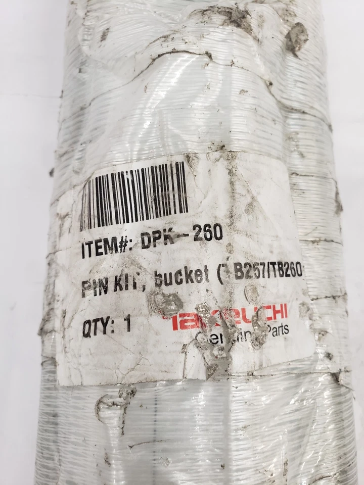 Miniexcavadora cubo pasadores muertos Takeuchi DPK-260 para TB260 Foto 3 de 4