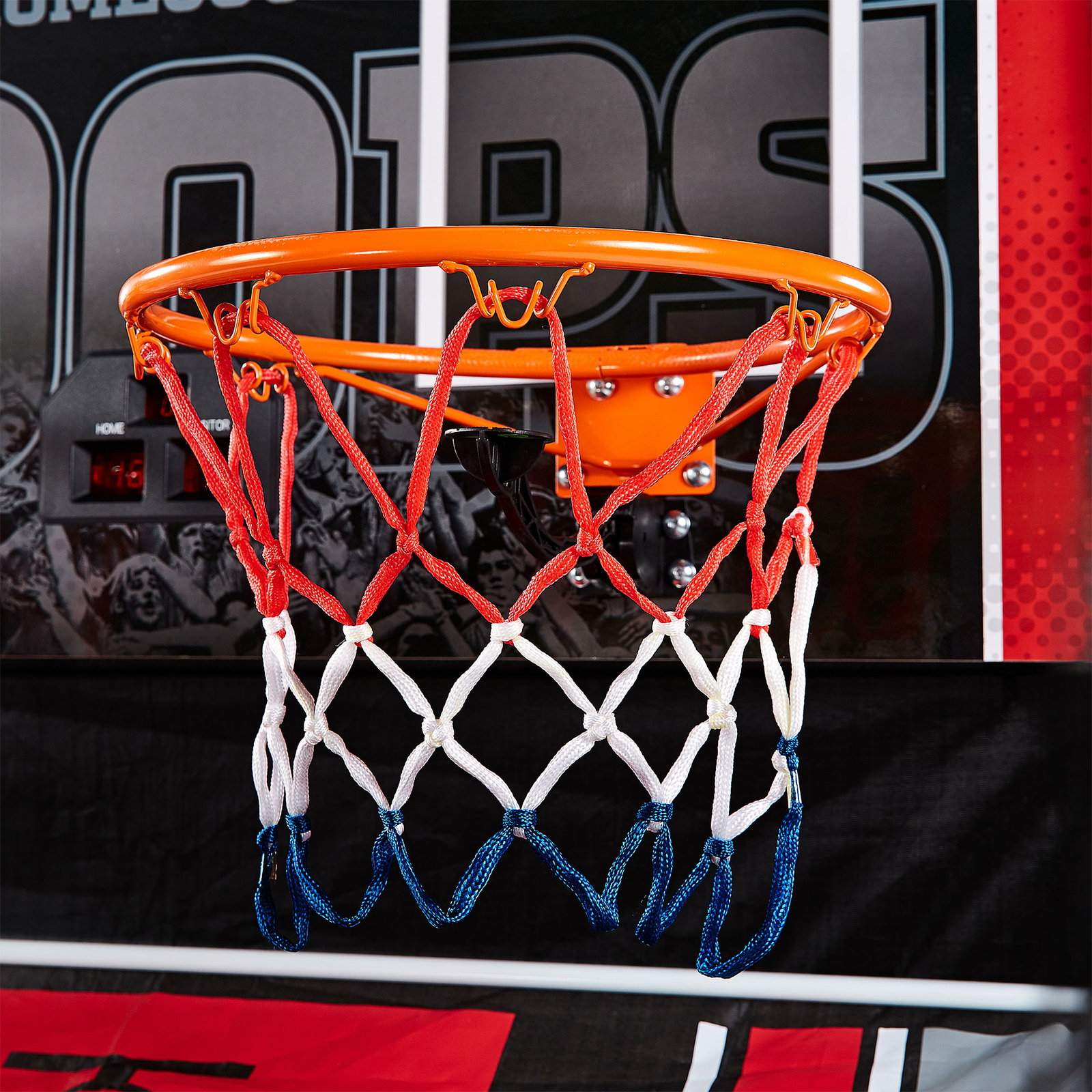  ESPN Rally and Roar Indoor Home 2 Player Hoop Dual