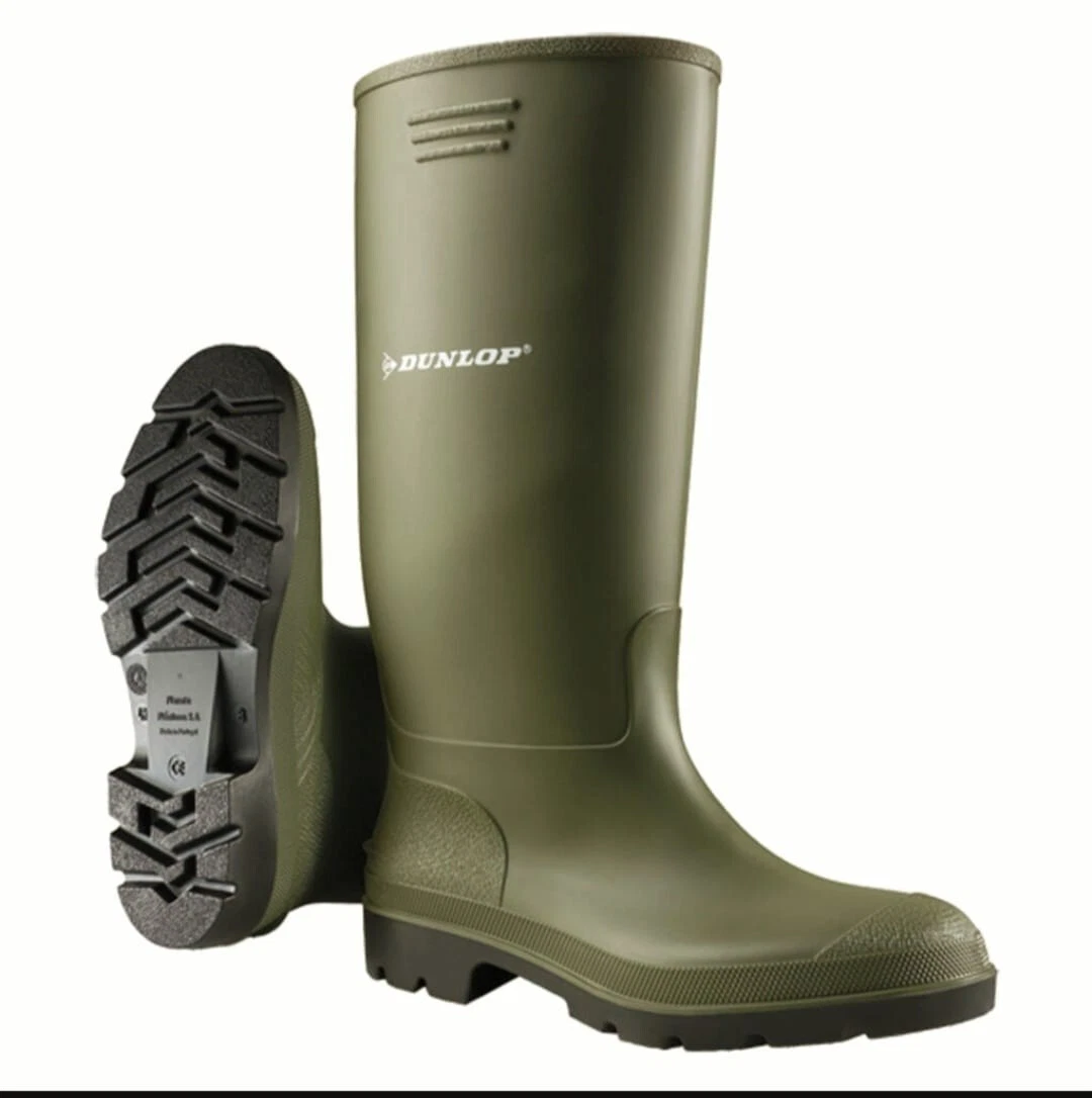 Dunlop PRICEMASTOR Mens Non-Safety Wellington Boots Green - Foto 3