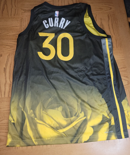 2022-23 Nike NBA Golden State Warriors Curry City Edition Authentic Jersey 52 XL - Picture 2 of 4