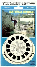 Natural Bridge Virginia 3D View-Master 3 Reel Packet SEALED