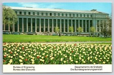 Bureau of Engraving and Printing Washington DC Vintage Capsco Postcard