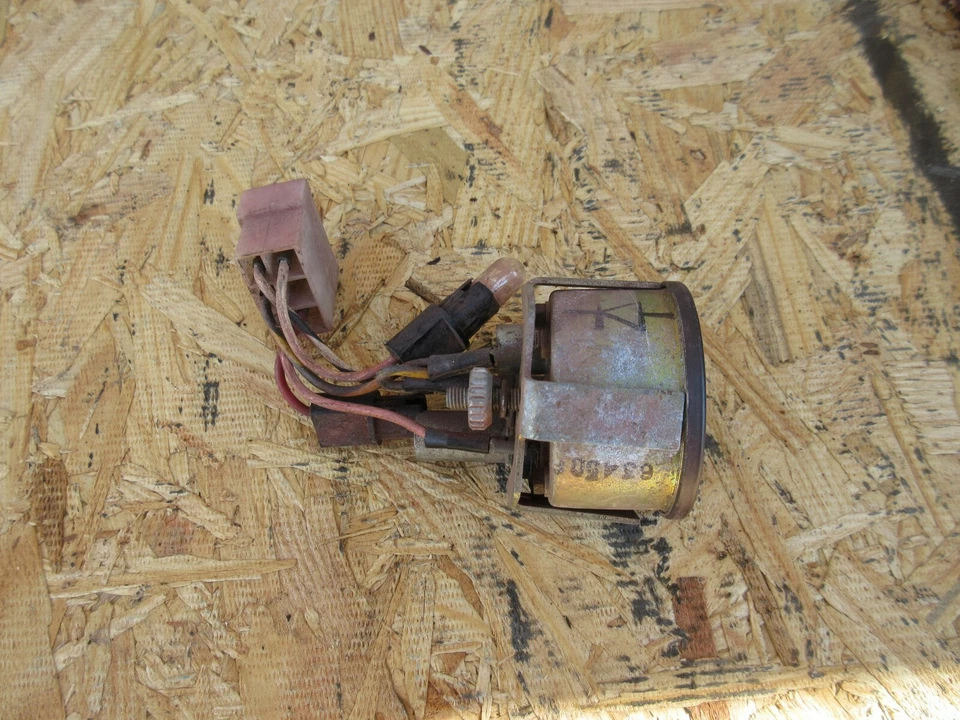 Medidor de combustible vintage Fiat 124 para Spider Ferrari Maserati VEGLIA BORLETTI 2 Foto 3 de 4