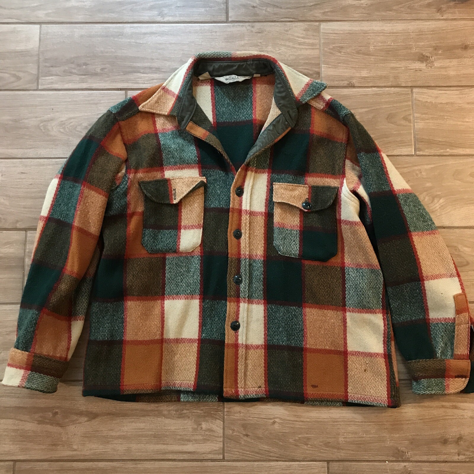 Vintage Woolrich Wool Flannel￼￼ Long 