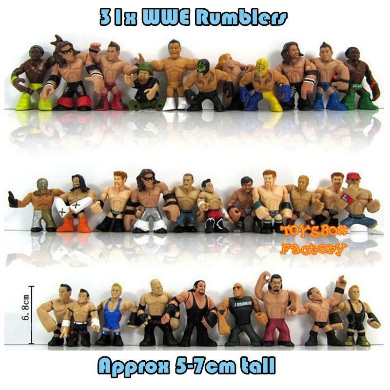 31x WWE Rumblers John Cena Kane Rock CM Punk Undertaker