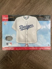 Dodger Balloon, Jersey foil balloon 24in X 22in Discontinued Item 