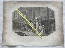 Old Engraving, William I, The Conqueror, Odo, The Bishop Arrested By His Brother