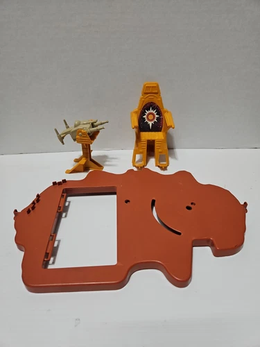 Vintage He-Man MOTU Castle Grayskull Parts Laser Cannon Gun Throne Floor
