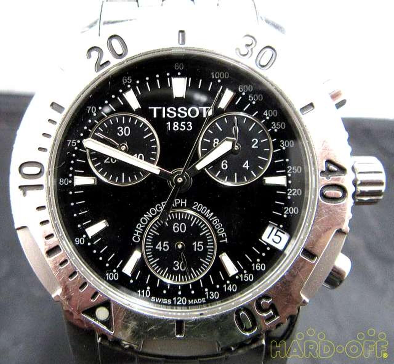 Tissot Chronograph PRS200 Quartz Stainless Men's Watch Swiss Made