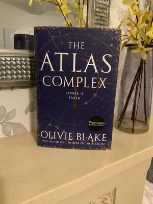 Atlas Complex Waterstones Exclusive Hardback Book By Olivie Blake NEW