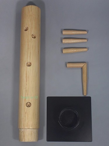 Chinesisches Kung Fu 1/6 Ip Man Wing Chun Stun Holz 28 cm Ornamente Geschenk Dekorationen - Bild 5 von 7
