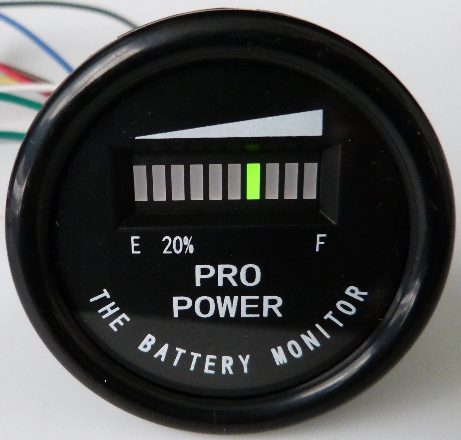 PRO12-48M ™ Golf Cart Battery Meter EZGO Yamaha ClubCar 12, 24, 36, 48 VDC