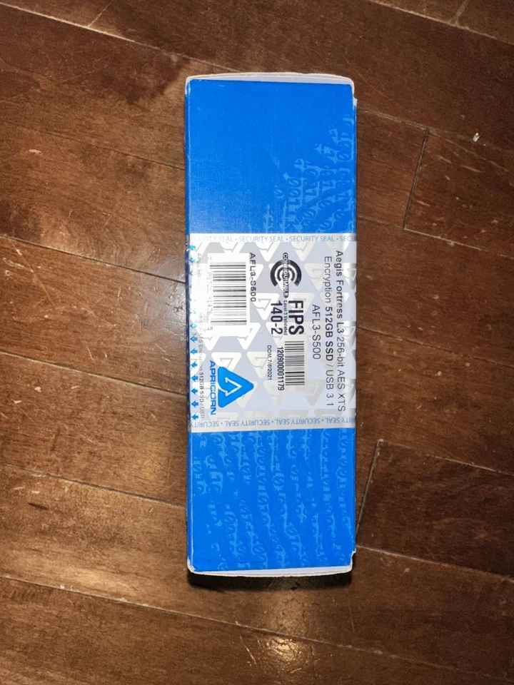 Apricorn 512GB SSD USB 3.0 L3 Encrypted Portable Drive BRAND NEW! Sealed! - Image 3 of 3