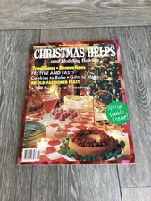 Family Circle Christmas Helps And Holiday Baking Magazine 1990