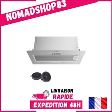 Hotte aspirante encastrable COMFEE' 52 cm 400 m³/h inox