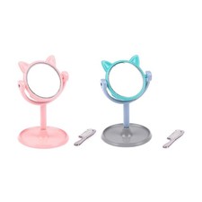 1/12 Vanity Mirror with Comb DIY Accessory Dressing Table Scene Descor for