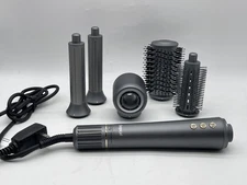 Bopcal 5 in 1 Hair Styler & Hair Dryer Brush Auto Air Wrap Curlers New Open Read