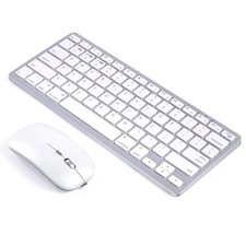 Wireless Keyboard and Mouse Compatible with Imac Macbook Air/Pro Windows Laptops