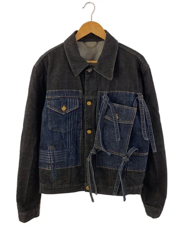 LOUIS VUITTON（LV） GIACCA DENIM LOUIS VUITTON G JAN 48 COTONE NERO RM22 2V NS9 COLONNA COLORE usata