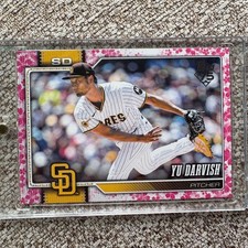 Topps Japan edition Yu Darvish Sakura Parallel 99siri