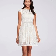 David's Bridal City Triangles Mini