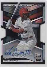 2023 Panini Elite Extra Edition Signatures Die-Cut 135/399 Gino Groover Auto 4g8