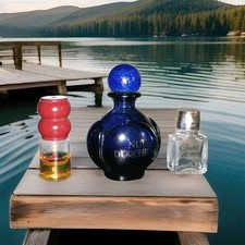 3x Vintage Parfum Miniaturen - Sarabé, Nuit d'Orchidee, Chant de mer