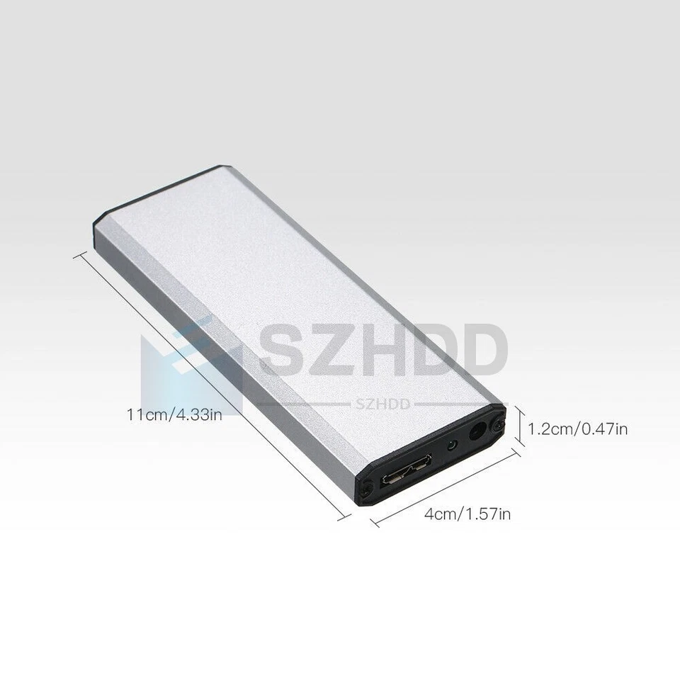 USB3.0 Portable External ssd Enclosure case For 7+17pin macbook pro a1425 a1398 - Image 3 of 4