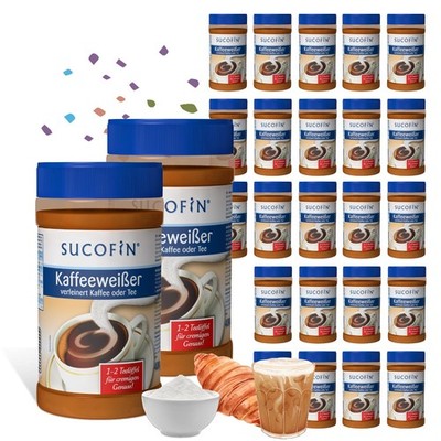 SUCOFIN Kaffeeweißer 24 x 400g Alternative zu Milch, löslich, cremig im Genuss