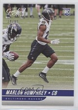 2017 Certified Cuts Rookies Silver 34/99 Marlon Humphrey #163 2a8
