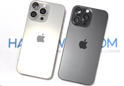  w.NEU Original Apple iPhone 15 Pro Max Backcover VORMONTIERT Gehäuse E-SIM 