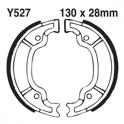 Bremsbacken hinten EBC Y527G für Yamaha YFM 80 WS Raptor 2004