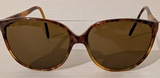POUILLOUX 2467 Sunglasses Tortoise Shell Brown Lenses Made in France