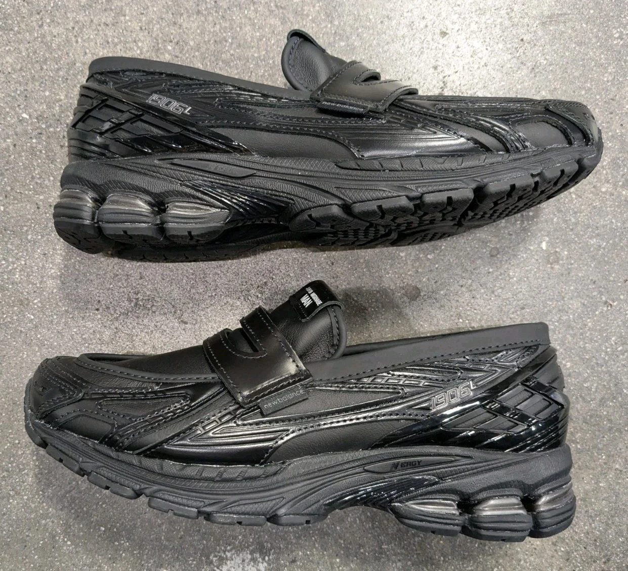 Mocassini NEW BALANCE 1906L Junya Watanabe UOMO neri U1908LCD taglia 8 nuovi