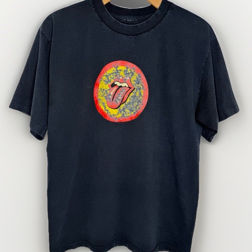 Vintage 90s Rolling Stones T-Shirt Single Stitch Band Concert Tour Rock N Roll, $54.99