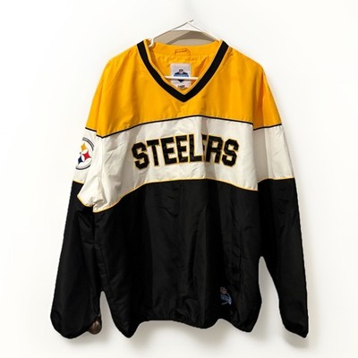 Pittsburgh Steelers NFL Scouting Combine Jacket XXL Black Gold White Football