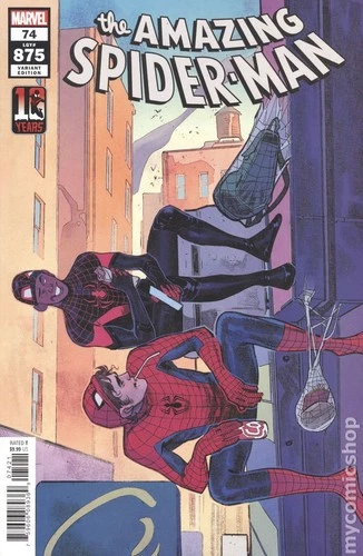 Amazing Spider-Man #74B Pichelli Miles Morales Variant VF 2021 Stock Image