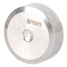 ⁺Rivet Punch DoubleSided 8mm Flat Fixing Setting Tool For Leather Craft