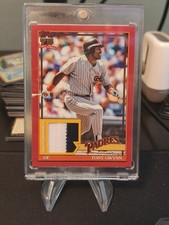 Tony Gwynn 1st /5 Game‑Used 3 Layer Patch 2026 Topps 75th 1991 Red Relic 91R-TG