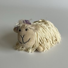 Jellycat White Rural Rustler Sheep Soft Toy Small Plushie 4” USED