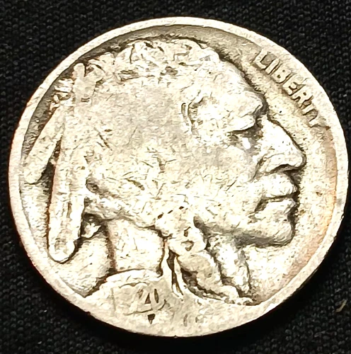1920 P 5C INDIAN HEAD BUFFALO NICKEL EARLY US TYPE COIN  INDIAN HEAD