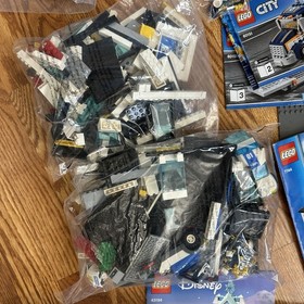 Lego 7744 Town City Police Headquarters Parts Incomplete Frozen 43194 60151 Lot