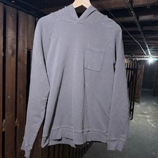 Flint and Tinder Hoodie Made In USA Gray Large
