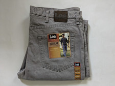 Lee Men's Regular Fit 100 Cotton Denim Straight Leg Jeans Classic 20089 38X30