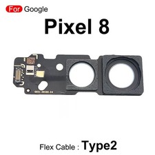 For Google Pixel 8 /8 Pro Premium Microphone Retractable Cable with Flash Sensor