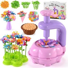Craft Kits for Kids, DIY Fabric Flowers Bouquet,Girls Toys 4-12 Year Old