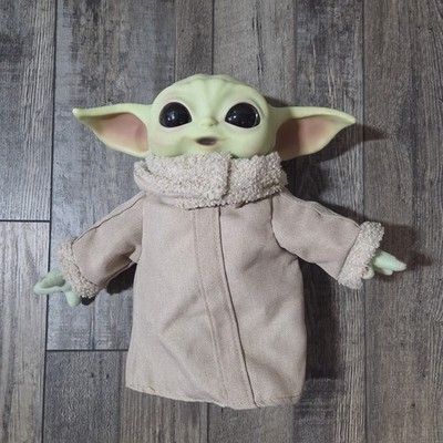 Star Wars Baby Yoda Plush Toy 11-inch Talks, Legs And Arms Move