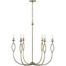 Capital Lighting Fixtures 452562ML OPEN BOX Cohen Chandelier Mystic Luster