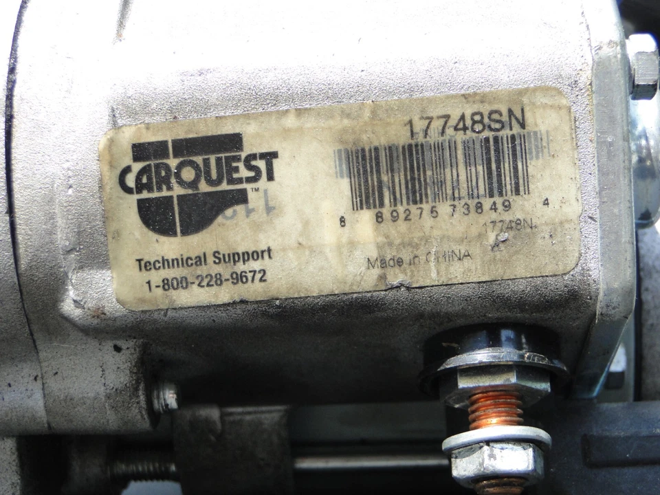 Toyota 4.7 V8 Starter Carquest 17748S Reman Tundra Land Cruiser Lexus LX / GX470 Foto 3 de 4