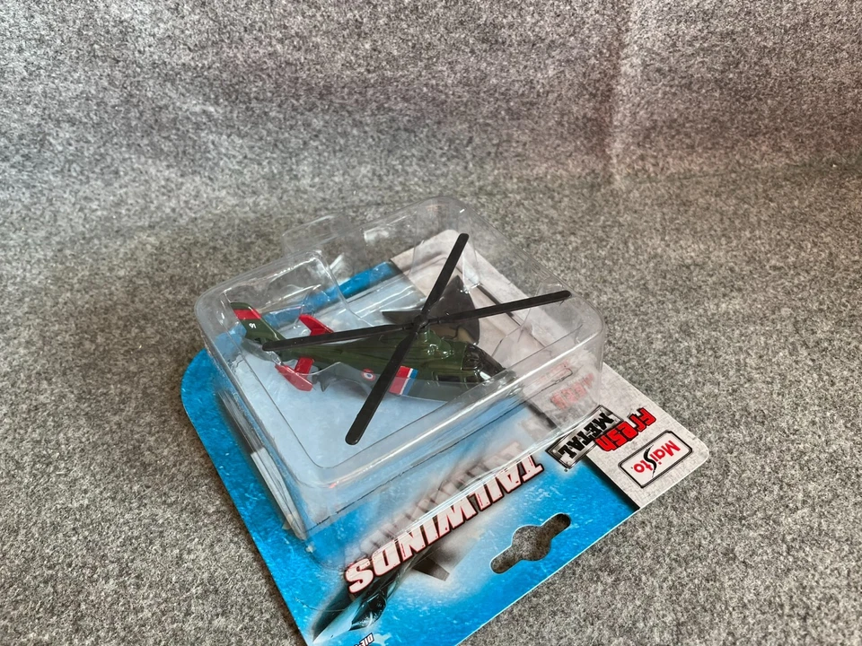 ELICOTTERO AEROSPATIALE SA 365 DAUPHIN MAISTO TAILWINDS modellino in METALLO - Immagine 3 di 4